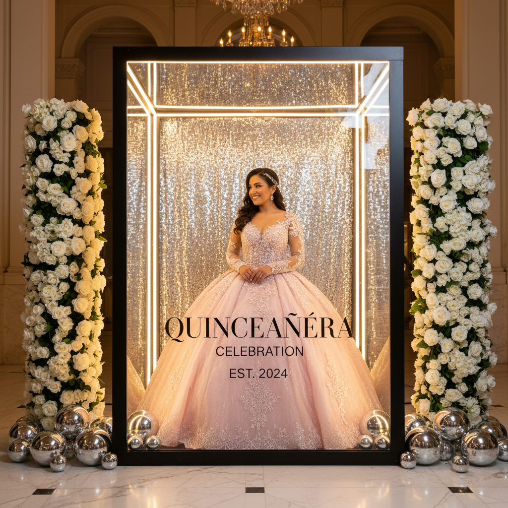 Quinceañera photo booth Louisville Kentucky
